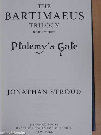 Ptolemy's Gate