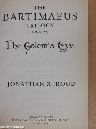 The Golem's Eye