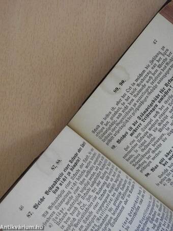 Katechismen des österreichischen Privatrechts I-IV. (gótbetűs)