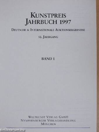 Kunstpreis Jahrbuch 1997/1.