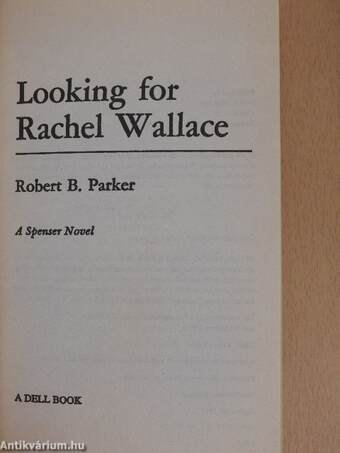 Looking for Rachel Wallace