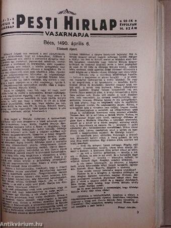 A Pesti Hirlap Vasárnapja 1930., 1933-1934. (vegyes számok) (24 db)