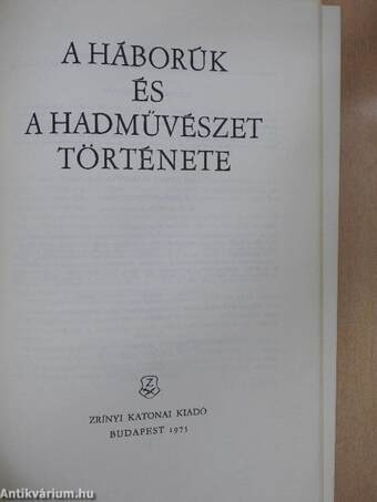 A háborúk és a hadművészet története