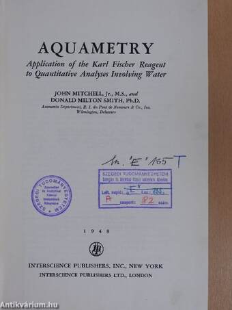 Aquametry