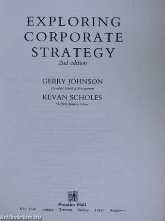 Exploring Corporate Strategy