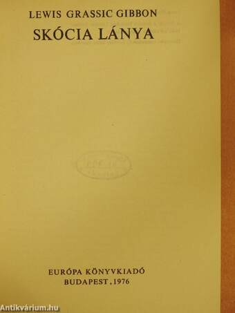 Skócia lánya