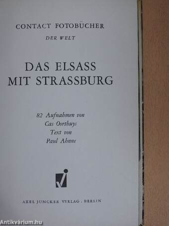 Das Elsass mit Strassburg