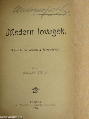 Modern lovagok