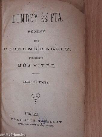 Dombey és Fia I-V.