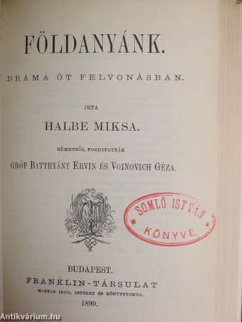 Figaro házassága vagy egy napi bolondság/Peer Gynt/A tenger és szerelem hullámai/Földanyánk/Hannele