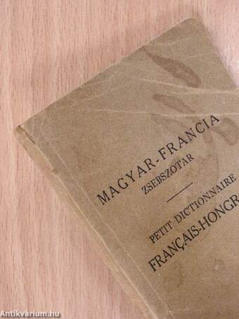 Magyar-francia zsebszotar