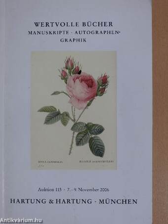 Wertvolle Bücher, Manuskripte, Autographen, Graphik