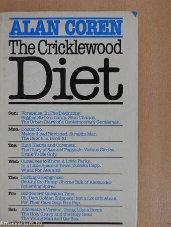 The Cricklewood Diet