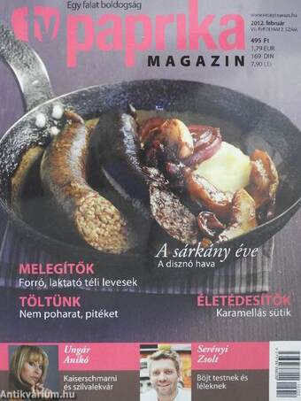 TV Paprika Magazin 2012. (nem teljes évfolyam)