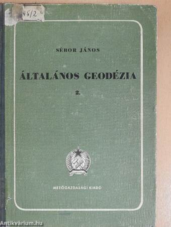 Általános geodézia 2.