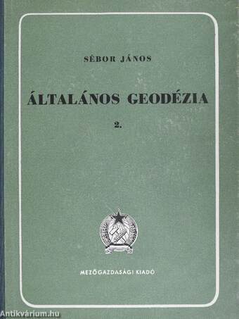 Általános geodézia 2.