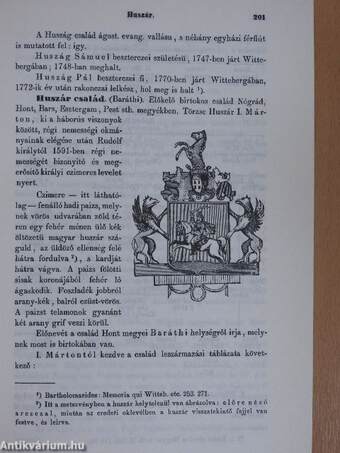 Magyarország családai czimerekkel és nemzékrendi táblákkal III. (töredék)