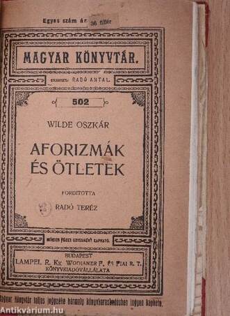 1848. márczius 15./Az élet folytatásokban/Aforizmák és ötletek