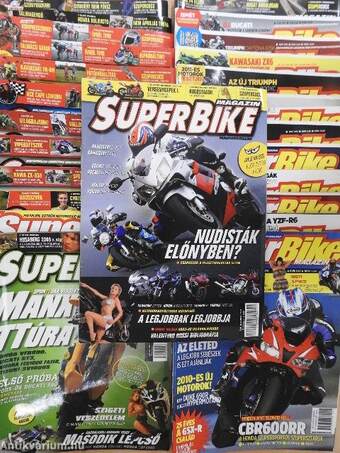 SuperBike magazin 2003-2005., 2009-2011. (vegyes számok) (25 db)