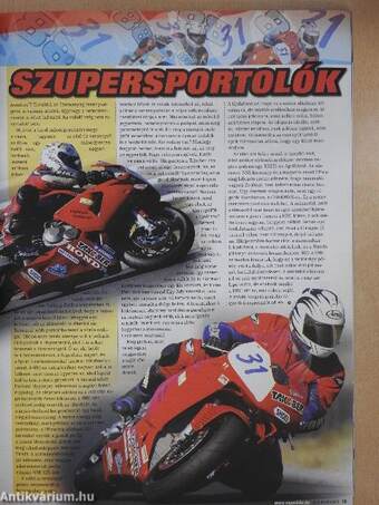 SuperBike magazin 2003-2005., 2009-2011. (vegyes számok) (25 db)