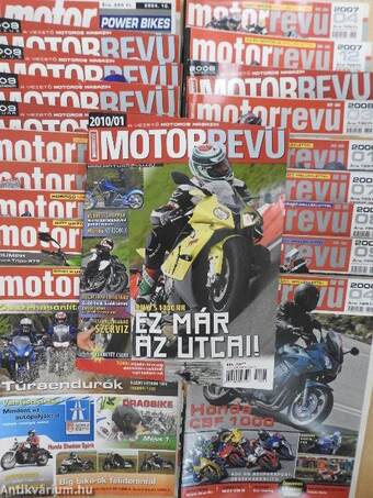 Motorrevü 2004., 2006-2008., 2010 (vegyes számok, 20 db)