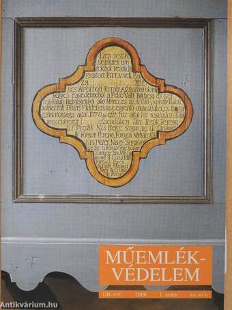 Műemlékvédelem 2008/1-6.