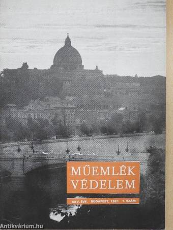 Műemlékvédelem 1981/1-4.