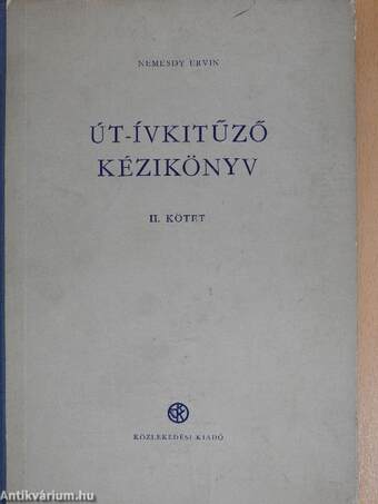 Út-ívkitűző kézikönyv II. (töredék)