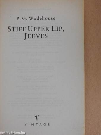 Stiff Upper Lip, Jeeves