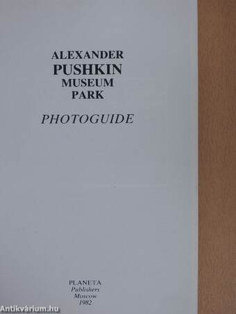 Alexander Pushkin Museum Park