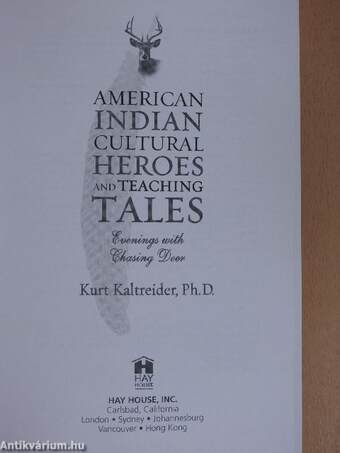 American Indian Cultural Heroes and Teaching Tales