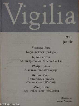 Vigilia 1970. január-december