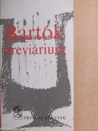 Bartók breviárium
