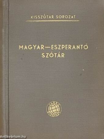 Magyar-eszperantó szótár