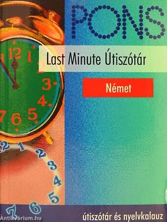 Pons Last Minute Útiszótár - Német