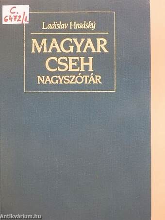 Magyar-cseh nagyszótár 1-2.