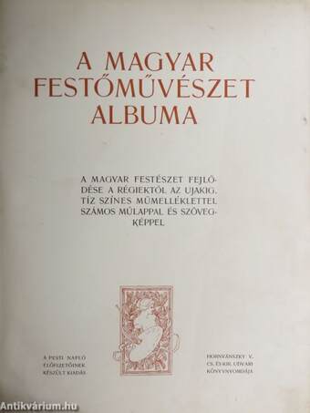 A magyar festőművészet albuma