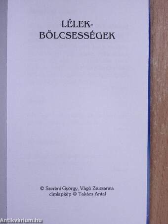 Lélekbölcsességek