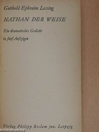 Nathan der Weise