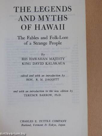 The Legends and Myths of Hawaii