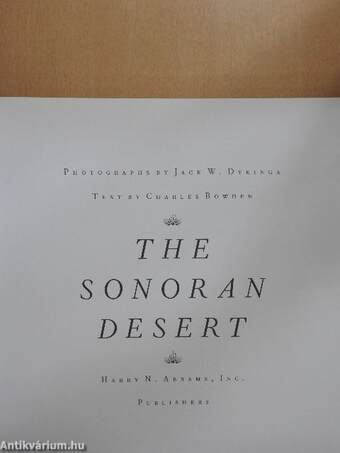 The Sonoran Desert