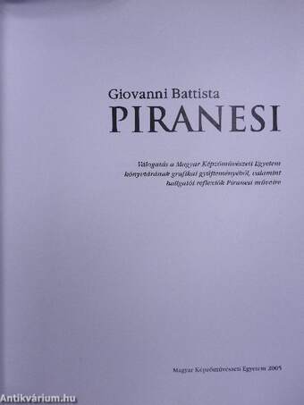 Giovanni Battista Piranesi