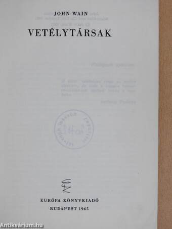 Vetélytársak