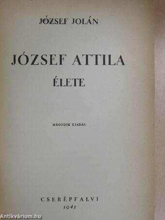 József Attila élete