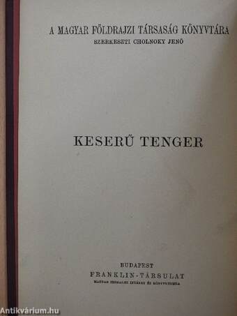 Keserű tenger