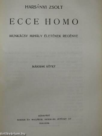 Ecce homo I-III.