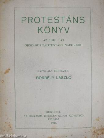 Protestáns könyv