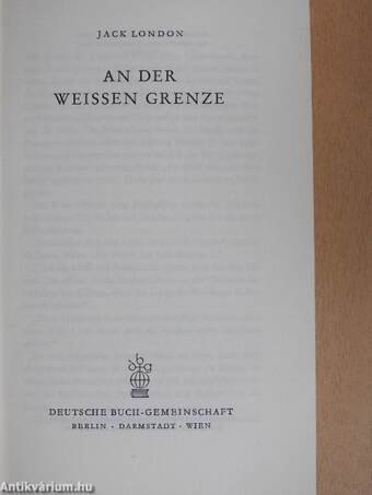 An der Weissen Grenze