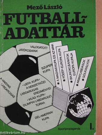 Futball-adattár I.