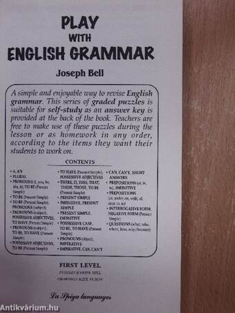 Play with English Grammar - First Level - Activity Books